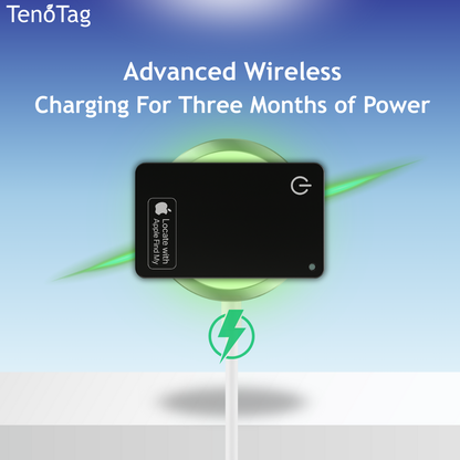 TenoTag™ Slim Bluetooth Wallet Tracker (Apple Find My)