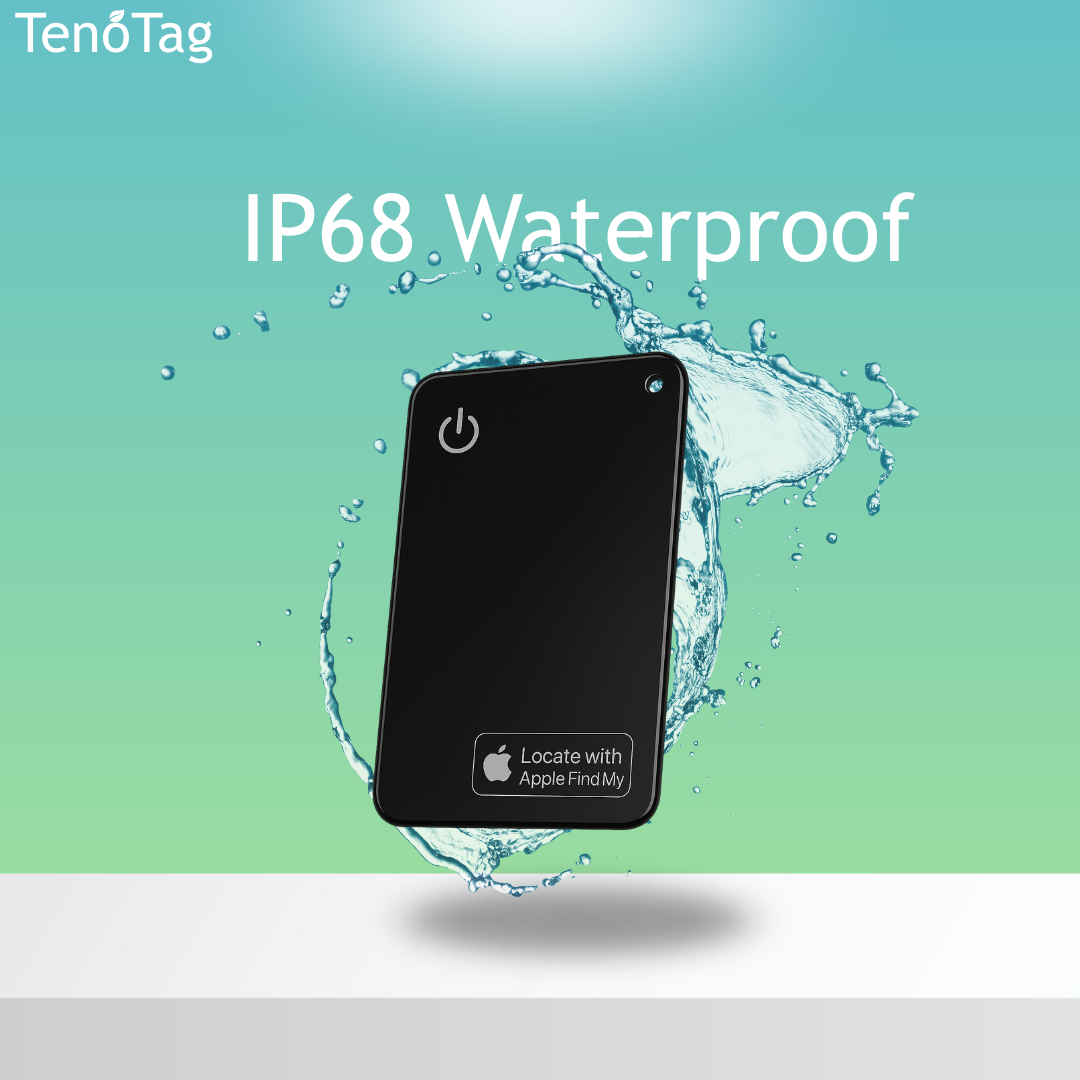 TenoTag™ Slim Bluetooth Wallet Tracker (Apple Find My)